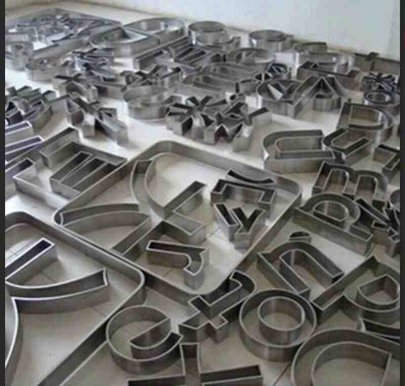 不锈钢壳字