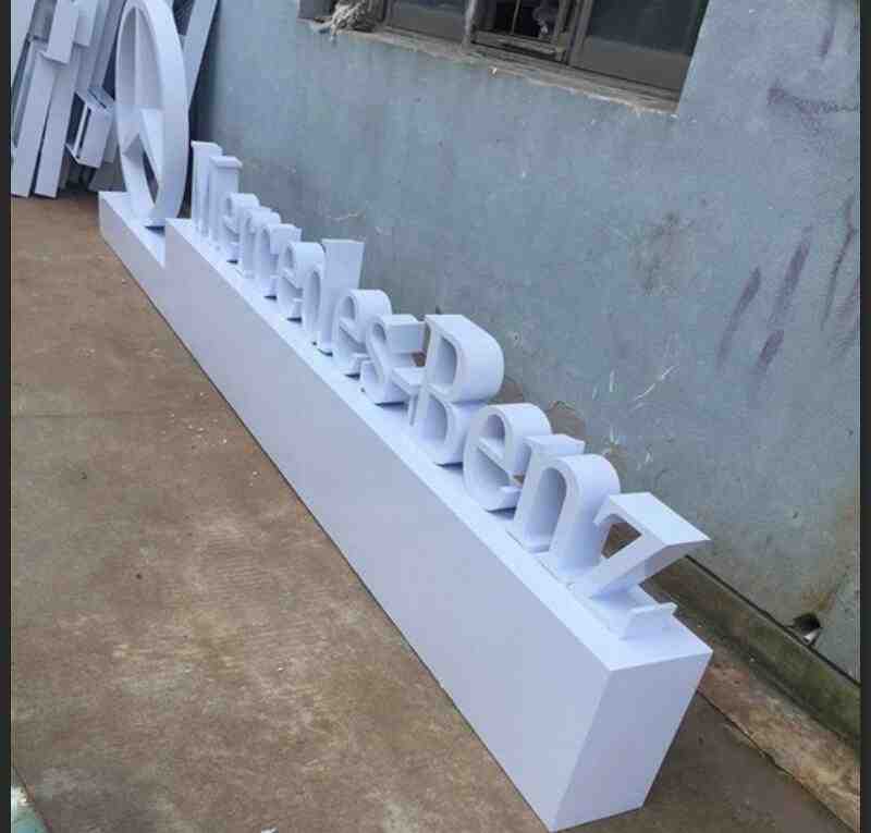冷板双面字
