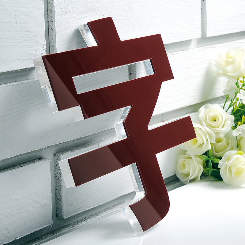 水晶字、亚克力