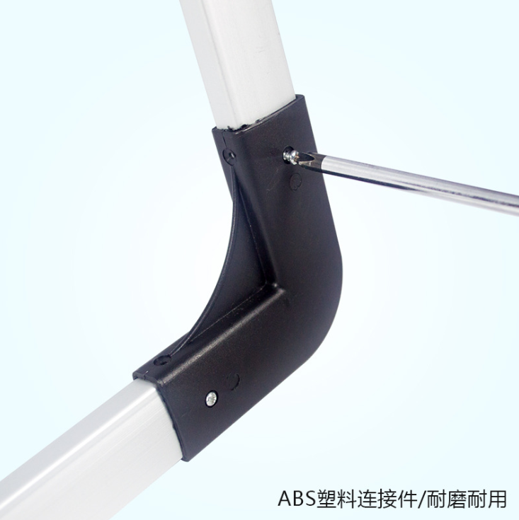 铝合金手提海报框广告牌展示架 A型铁管广告架 折叠促销海报架